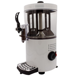 Elegancka czekoladziarka poj. 3.0 l - Saskia - mieszalnik do czekolady na gorąco - kolor biały