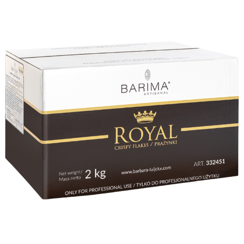 op. 2 kg Prażynki Crispy Flakes Royal - pokruszone ciasteczka crepes dentelle - nr. kat. 332451 Barbara Luijckx op. 2 kg Prażynki Crispy Flakes Royal - pokruszone ciasteczka crepes dentelle - nr. kat. 332451 Barbara Luijckx
