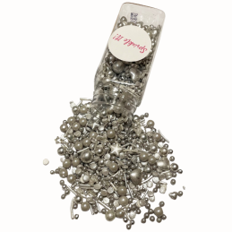 Silver Moon Sprinkle It, srebrna posypka cukrowa - Cukieteria.pl