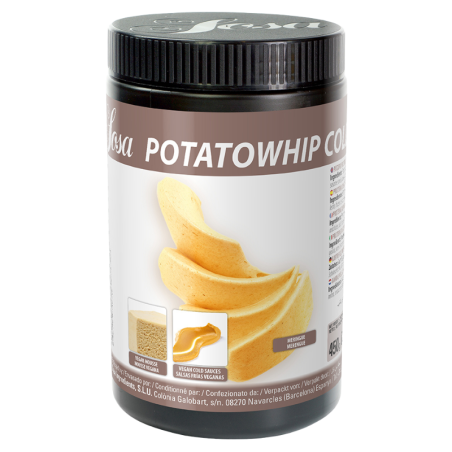 op. 450 g Potatowhip Cold Sosa Ingredients - białko ziemniaczane - zamiennik białka jaja kurzego do stosowania na zimno