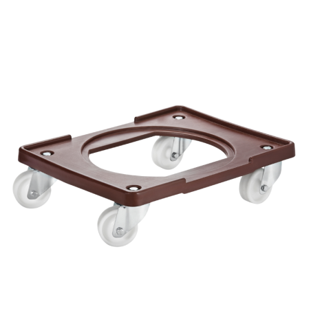 WÓZEK DO POJEMNIKÓW SZTAPLOWANYCH 40l BRĄZOWY 18295 Thermohauser