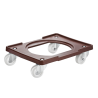 WÓZEK DO POJEMNIKÓW SZTAPLOWANYCH 40l BRĄZOWY 18295 Thermohauser