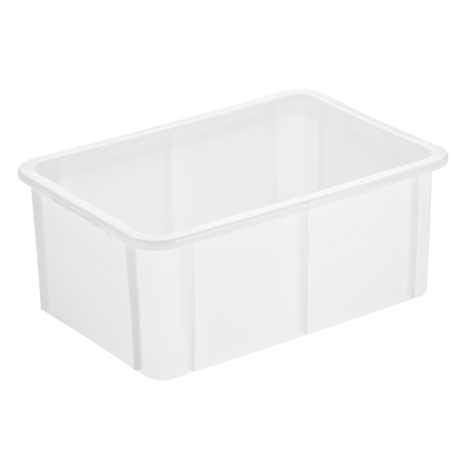 Pojemnik 60l sztaplowany prostokątny biały 59x39 cm 41332 Thermohauser