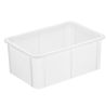 Pojemnik 60l sztaplowany prostokątny biały 59x39 cm 41332 Thermohauser