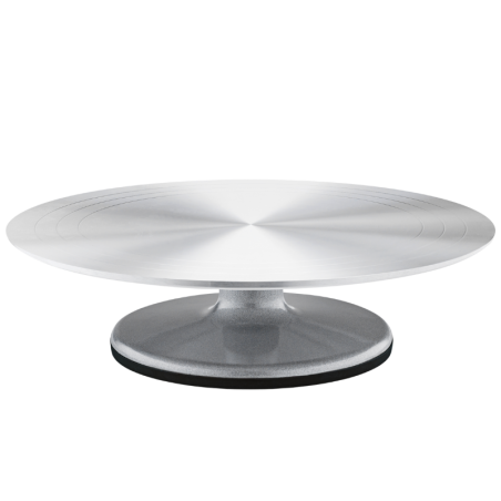 śr. 30 cm Aluminiowa patera obrotowa - do dekorowania i prezentacji tortów - nr. kat. 8300063248 Thermohauser