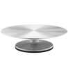 śr. 30 cm Aluminiowa patera obrotowa - do dekorowania i prezentacji tortów - nr. kat. 8300063248 Thermohauser