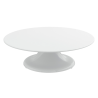 ∅ 32 cm BIAŁA PATERA OBROTOWA NA NÓŻCE 43071 THERMOHAUSER patera z tworzywa do serwowania i dekorowania