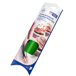 26 szt. Zielone worki 46 cm x 80 µ cukiernicze jednorazowe na rolce 31255 Thermohauser