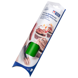 26 szt. Zielone worki 53 cm x 80 µ cukiernicze jednorazowe na rolce 31256 Thermohauser