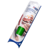 op. 26 szt. Zielone worki cukiernicze - dł. 53 cm x gr. 80 µ - jednorazowe rękawy na rolce - nr. kat. 31256 Thermohauser