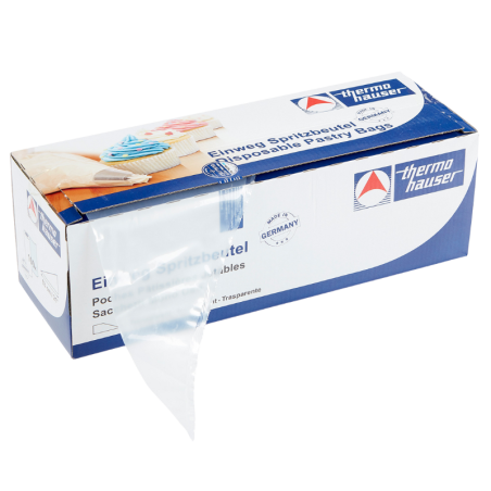 100 szt. Transparentne worki 53 cm x 75 µ cukiernicze jednorazowe 17031 Thermohauser