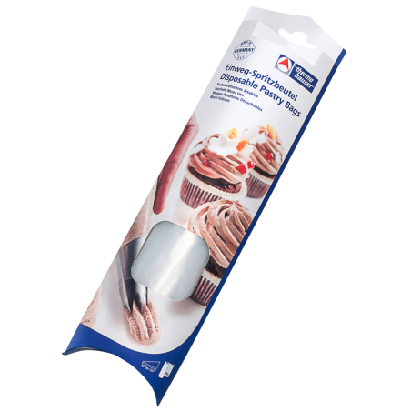 26 szt. Transparentne worki 53 cm x 75 µ cukiernicze jednorazowe 31252 Thermohauser