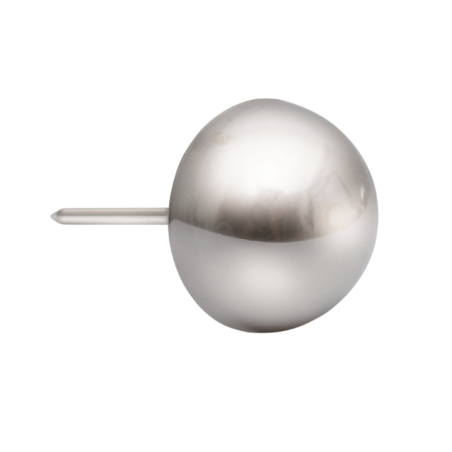 1 szt. Metalowa szpilka półkula do kwiatów - śr. 35 x wys. 72 mm - nr. kat. 20739 Thermohauser