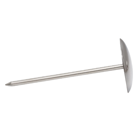 1 szt. Metalowa szpilka płaska do kwiatów - śr. 30 x wys. 72 mm - nr. kat. 20738 Thermohauser