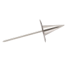 1 szt. Metalowa szpilka stożek do kwiatów - śr. 40 x wys. 72 mm - nr. kat. 20748 Thermohauser