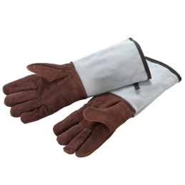 Rękawice kuchenne 5-palcowe długie skórzane 10762 Thermohauser