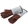 Rękawice kuchenne 5-palcowe długie skórzane 10762 Thermohauser