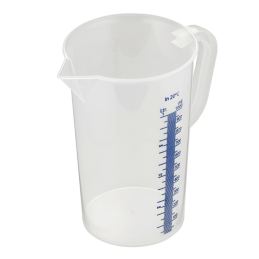 1l Miarka kuchenna z tworzywa skala w kolorze niebieskim 48156 Thermohauser