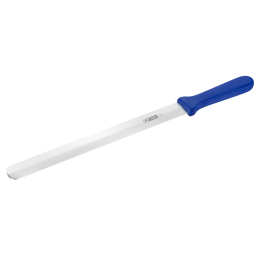 Nóż dwustronny 300 mm gruba piłka/gładkie ostrze ze stali nierdzewnej 66144 Thermohauser