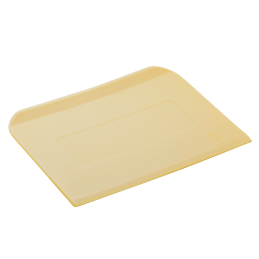 dł. 120 x szer. 100 mm - zaostrzona skrobka cukiernicza z tworzywa - kolor kość słoniowa - nr. kat. 37083 Thermohauser