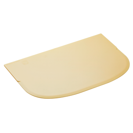 dł. 148 x szer. 99 mm - zaostrzona skrobka cukiernicza z tworzywa - kolor kość słoniowa - nr. kat. 37143 Thermohauser