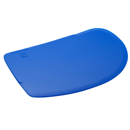 Skrobka do wygładzania z tworzywa 120 x 86 mm niebieska 37093 Thermohauser