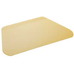 Skrobka trapezowa z tworzywa 216 x 128 mm kolor kości słoniowej 37073 Thermohauser