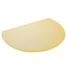 Skrobka z ostrzem z tworzywa 198 x 149 mm kolor kości słoniowej 37193 Thermohauser