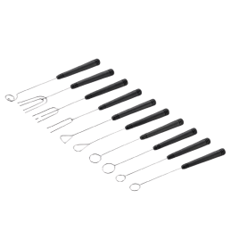 Zestaw 10 widelczyków do pralin ze stali nierdzewnej 03385 Thermohauser