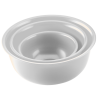 poj. 2.5 l biała miska kuchenna z tworzywa - śr. 230 x wys. 105 mm - nr. kat. 39042 Thermohauser