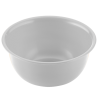 poj. 2.5 l biała miska kuchenna z tworzywa - śr. 230 x wys. 105 mm - nr. kat. 39042 Thermohauser