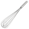 dł. 550 mm - Profesjonalna trzepaczka kuchenna ze stali nierdzewnej - metalowy uchwyt - nr. kat. 45125 Thermohauser