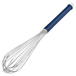 dł. 450 mm - Profesjonalna trzepaczka kuchenna ze stali nierdzewnej - wzmocniony uchwyt z tworzywa - nr. kat. 45055 Thermohauser