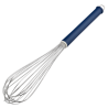 dł. 450 mm - Profesjonalna trzepaczka kuchenna ze stali nierdzewnej - wzmocniony uchwyt z tworzywa - nr. kat. 45055 Thermohauser