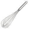 dł. 450 mm - Profesjonalna trzepaczka kuchenna ze stali nierdzewnej - metalowy uchwyt - nr. kat. 45345 Thermohauser