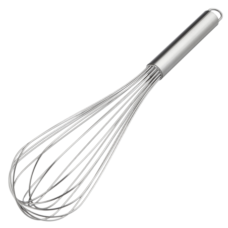 Trzepaczka 400 mm ze stali nierdzewnej z metalową rączką 45095 Thermohauser