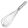 dł. 400 mm - Profesjonalna trzepaczka kuchenna ze stali nierdzewnej - metalowy uchwyt - nr. kat. 45095 Thermohauser