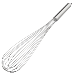 dł. 500 mm - Profesjonalna trzepaczka kuchenna ze stali nierdzewnej - metalowy uchwyt - nr. kat. 45115 Thermohauser
