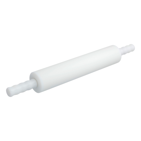 śr. 80 x dł. 400 mm - wałek cukierniczy z tworzywa z dwoma uchwytami na stalowej osi - nr. kat. 44931 Thermohauser