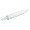 śr. 80 x dł. 400 mm - wałek cukierniczy z tworzywa z dwoma uchwytami na stalowej osi - nr. kat. 44931 Thermohauser