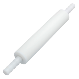 śr. 80 x dł. 400 mm - wałek cukierniczy z tworzywa z dwoma uchwytami na stalowej osi - nr. kat. 44931 Thermohauser