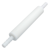 śr. 80 x dł. 400 mm - wałek cukierniczy z tworzywa z dwoma uchwytami na stalowej osi - nr. kat. 44931 Thermohauser