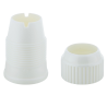 1 szt. Adapter Standard z tworzywa - do dużych tylek cukierniczych o dolnej średnicy 27 mm - nr. kat. 20755 Thermohauser
