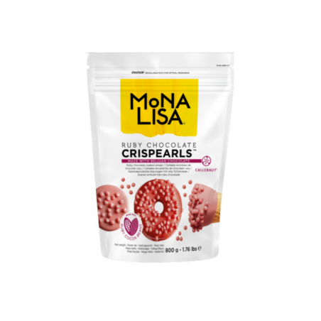 op. 800 g Crispearls™ Ruby Chrupiące perełki w czekoladzie Ruby CHR-CC-2CRISE0-02B Mona Lisa Callebaut