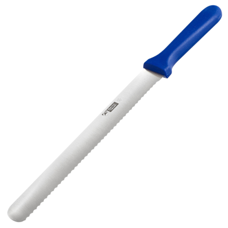 Nóż dwustronny 260 mm gruba piłka/gładkie ostrze ze stali nierdzewnej 66134 Thermohauser