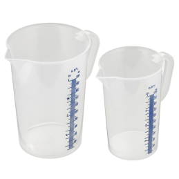 3l Miarka kuchenna z tworzywa skala w kolorze niebieskim 48036 Thermohauser