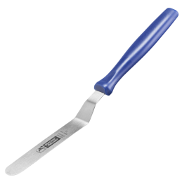dł. 90 x szer. 20 mm - szpatułka kątowa z zaokrągloną końcówką ze stali nierdzewnej - nr. kat. 21228 Thermohauser