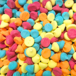 25 g BEZIKI MIX NEONOWY MO-016 DEKORPOL kolorowe beziki do dekoracji cukierniczych