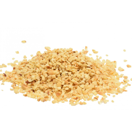 op. 500 g Orzechy laskowe łuskane prażone blanszowane - kostka 2-4 mm