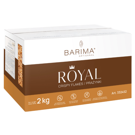 op. 2 kg Prażynki Crispy Flakes Royal - pokruszone ciasteczka crepes dentelle - nr. kat. 332452 Barbara Luijckx